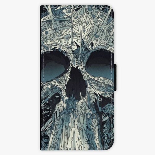 Flipové pouzdro iSaprio - Abstract Skull - Samsung Galaxy A3 2016