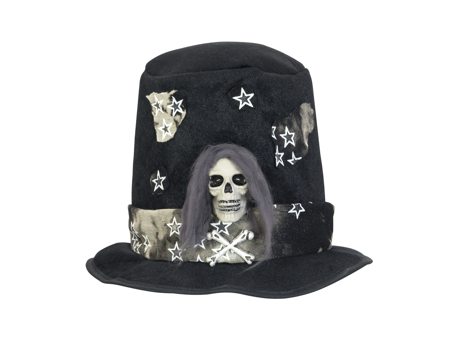 Halloween klobouk s lebkou