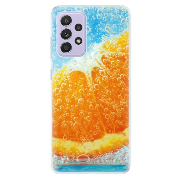Odolné silikonové pouzdro iSaprio - Orange Water - Samsung Galaxy A52/A52 5G