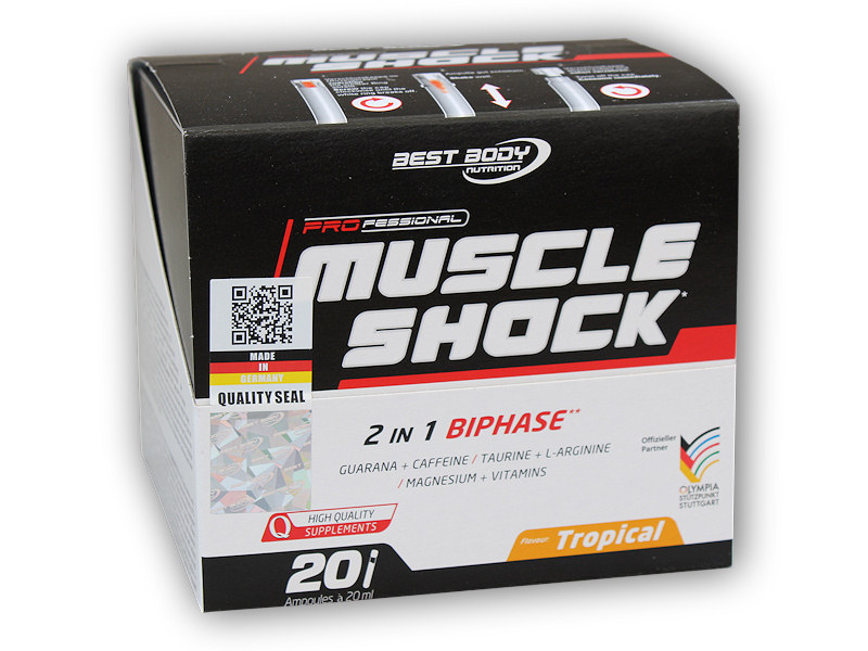 Professional Muscle shock 2in1 20 x 20ml-tropical