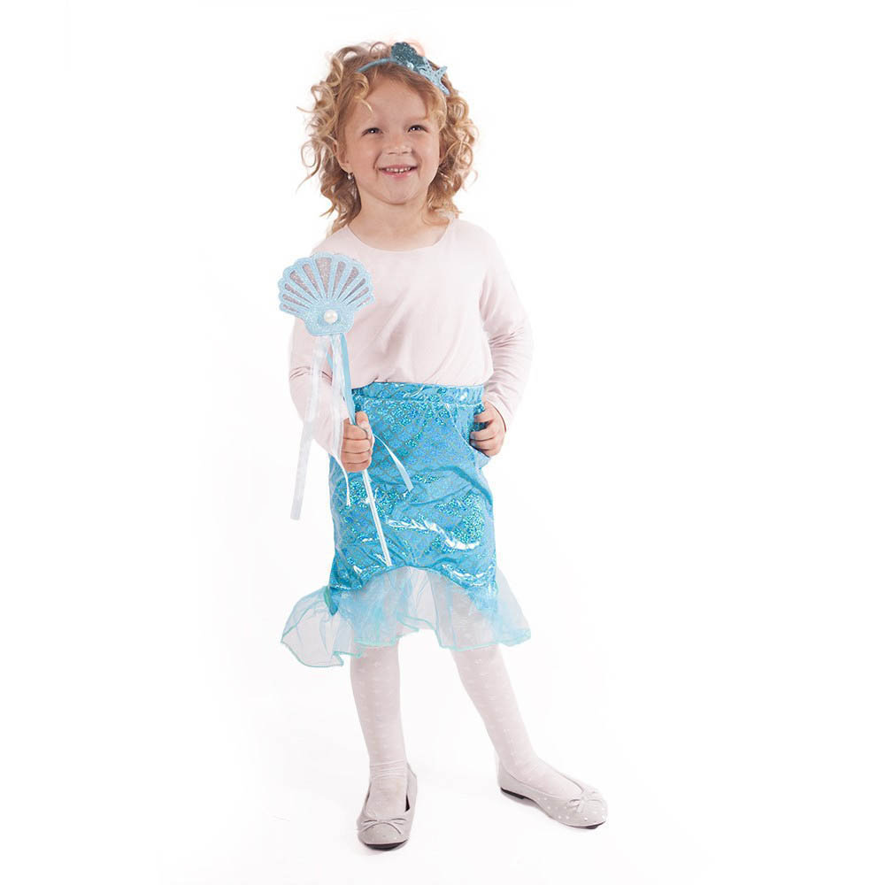 Dětská sukně mořská panna modrá