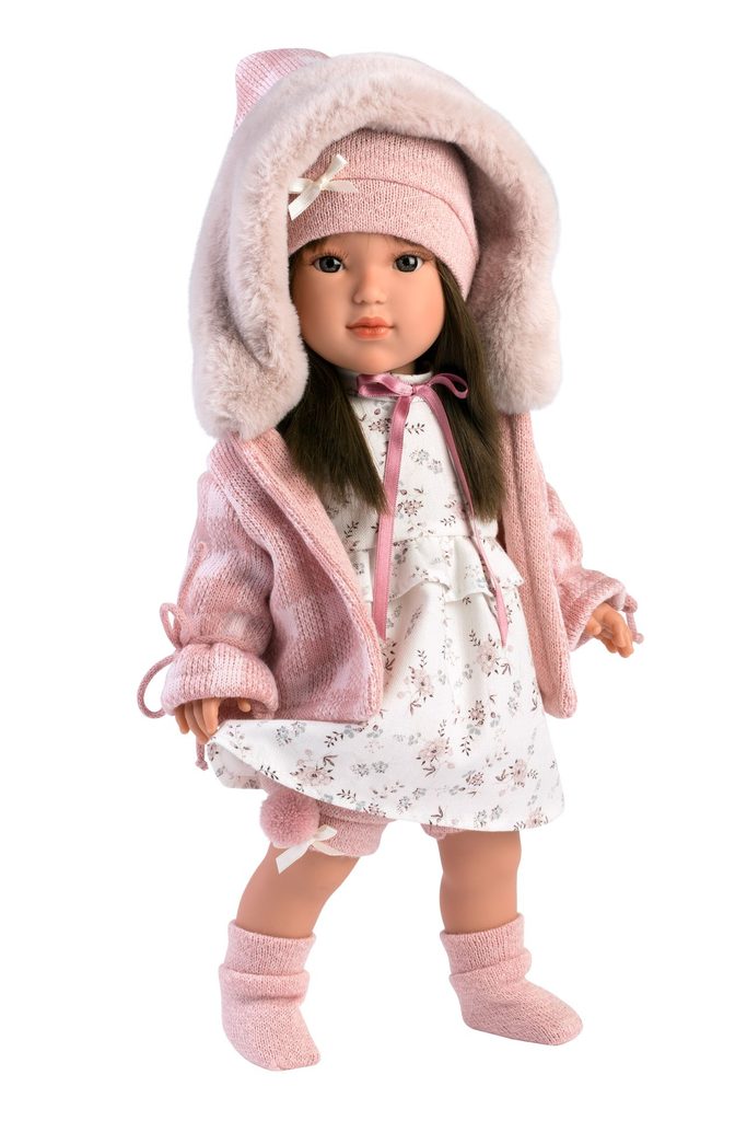 Llorens 54036 SOFIA - realistická panenka s měkkým látkovým tělem - 40 cm