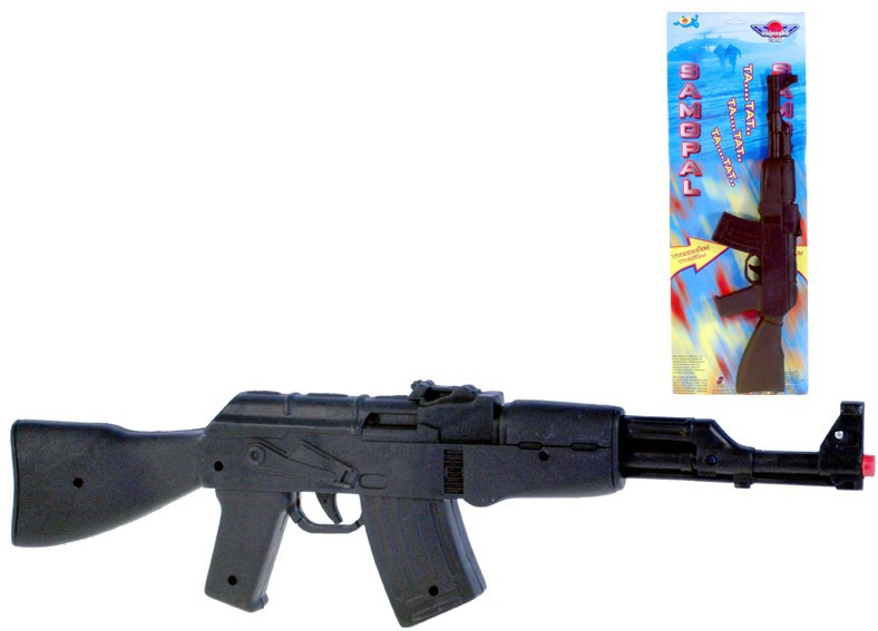 Samopal AK-47 47cm na kartě
