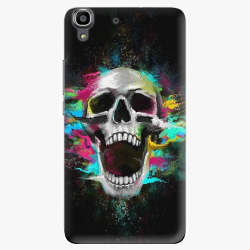 Plastový kryt iSaprio - Skull in Colors - Huawei Ascend Y6