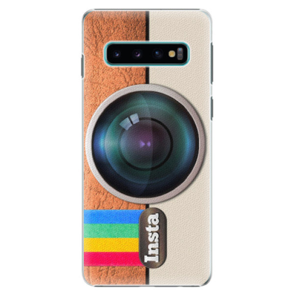 Plastové pouzdro iSaprio - Insta - Samsung Galaxy S10