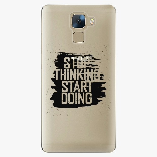 Plastový kryt iSaprio - Start Doing - black - Huawei Honor 7