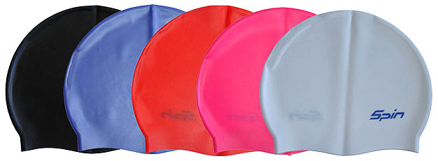 ACRA Čepice koupací silikonová různé barvy
