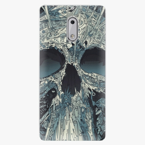 Plastový kryt iSaprio - Abstract Skull - Nokia 6
