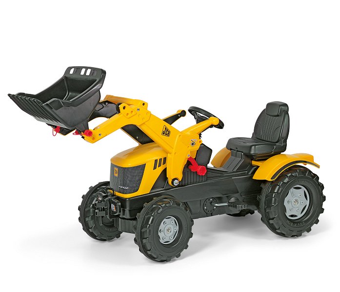 Rolly Toys Tractors - Šlapací traktor Farmtrac JCB 8250 s předním nakladačem
