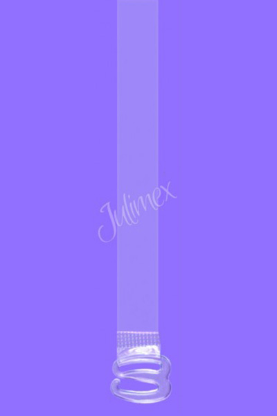 Silikonová ramínka Julimex RT 03 - Průhledná/UNI