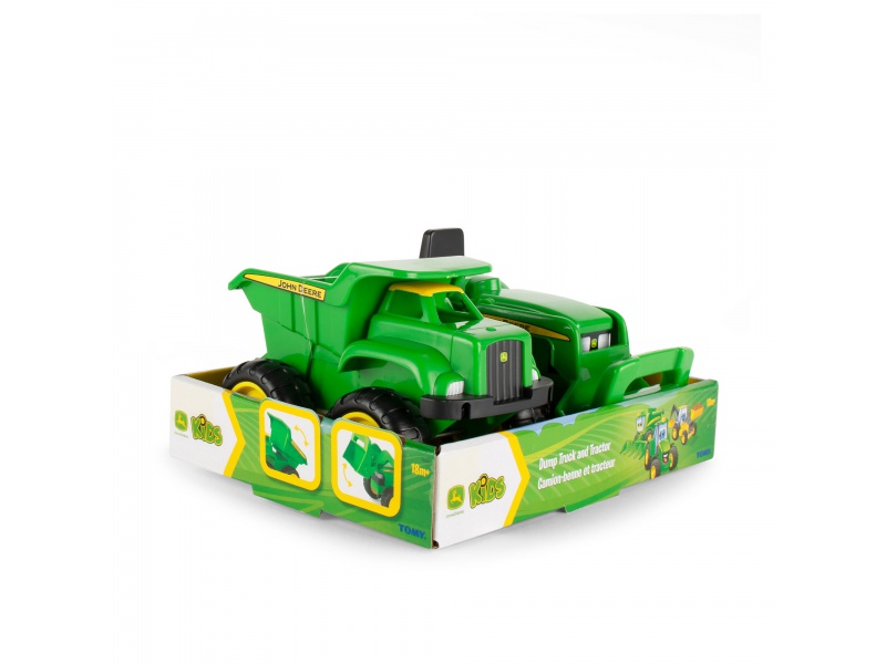 John Deere Kids - Traktor a sklápěč - set na písek