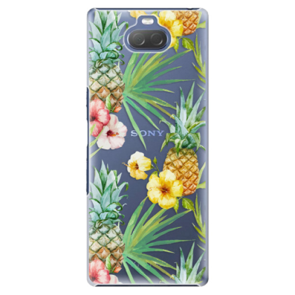 Plastové pouzdro iSaprio - Pineapple Pattern 02 - Sony Xperia 10
