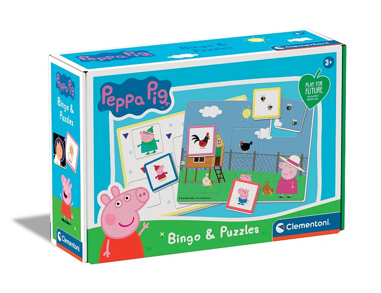 Clementoni Board Games  - Hra Bingo Peppa Pig