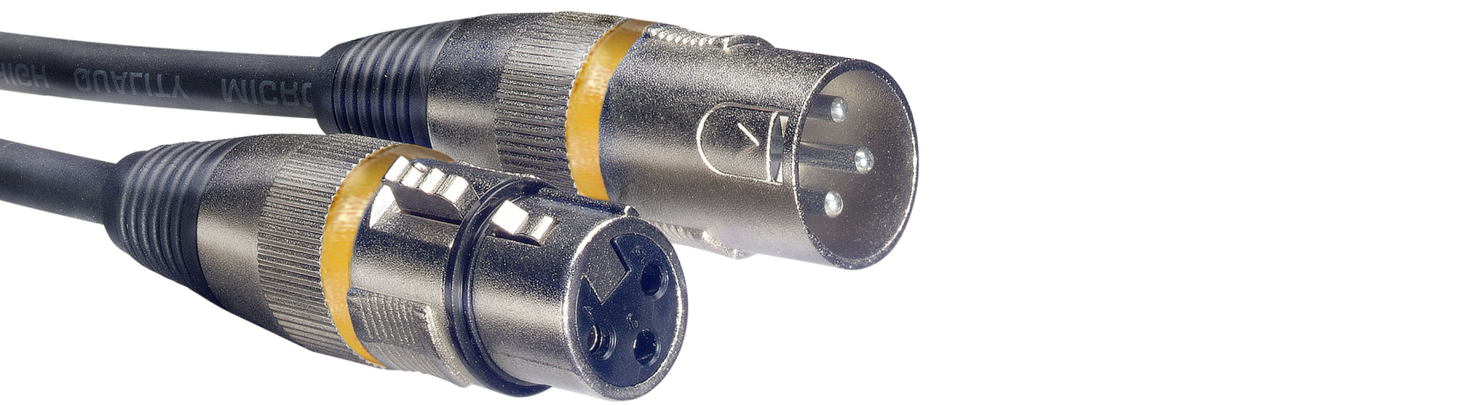 Stagg SMC10 YW, kabel mikrofonní XLR/XLR, 10m