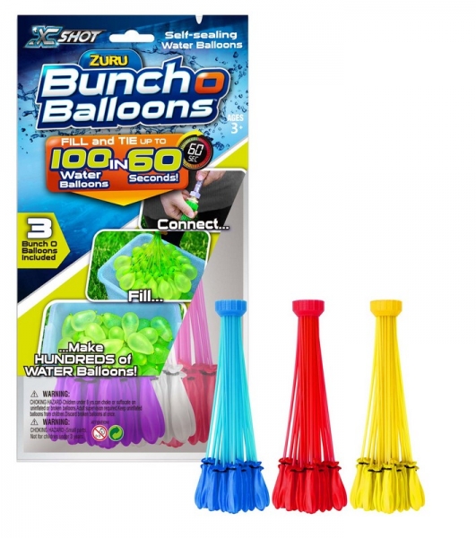 Rappa Zuru Vodní balónková bitva - vodní balónky 3 pack