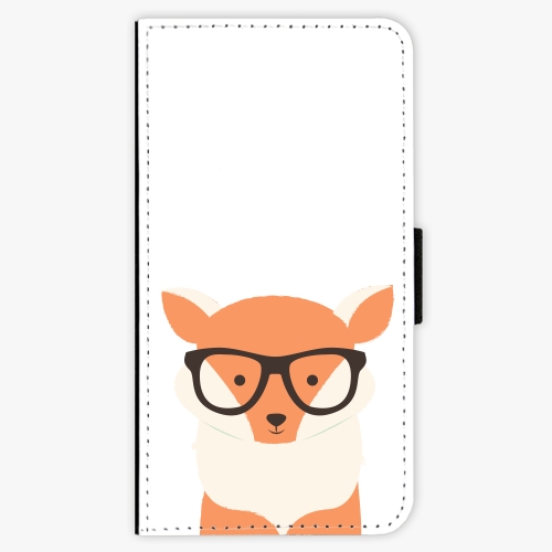 Flipové pouzdro iSaprio - Orange Fox - Samsung Galaxy S7