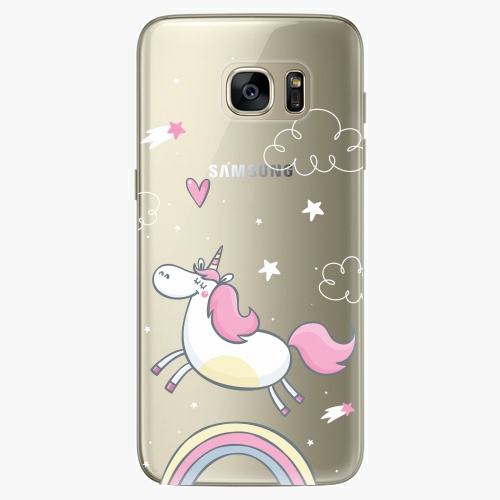 Plastový kryt iSaprio - Unicorn 01 - Samsung Galaxy S7