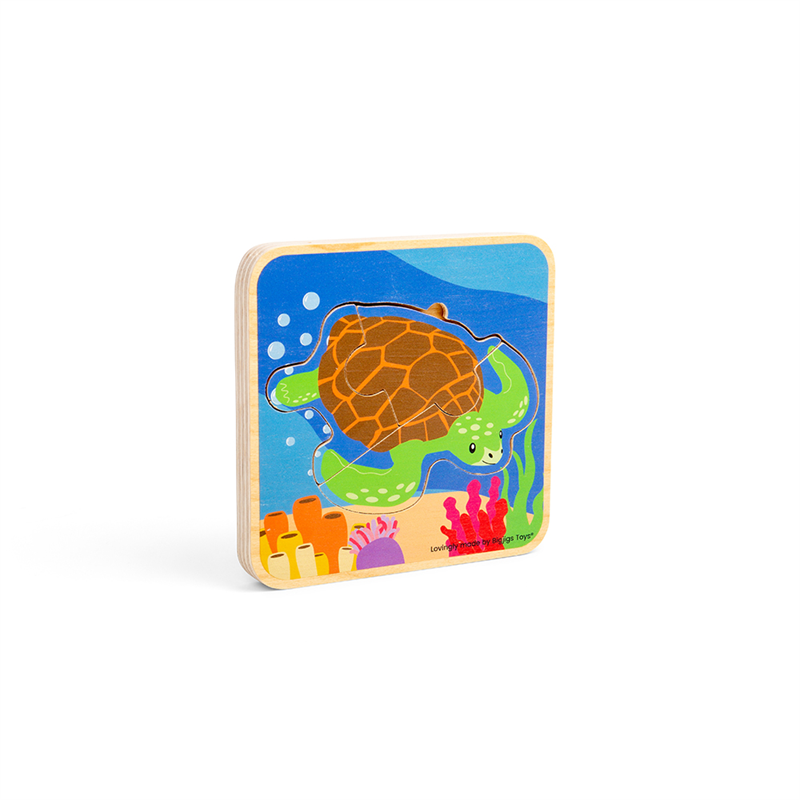 Bigjigs Toys Puzzle Životní cyklus želvy