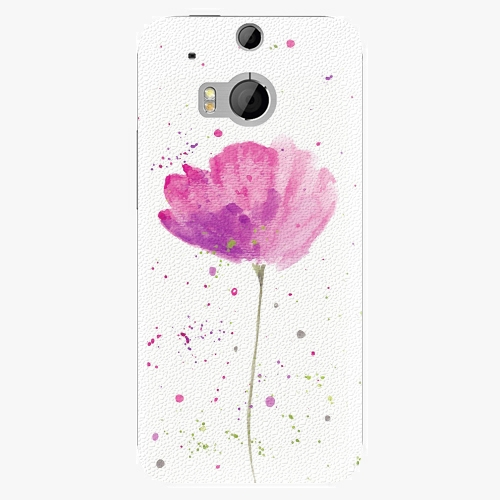 Plastový kryt iSaprio - Poppies - HTC One M8