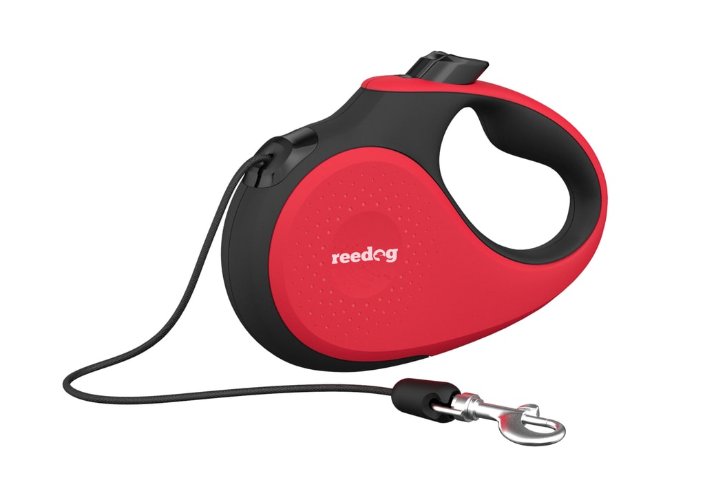 Reedog Senza Premium samonavíjecí vodítko M 20kg / 5m lanko / červené