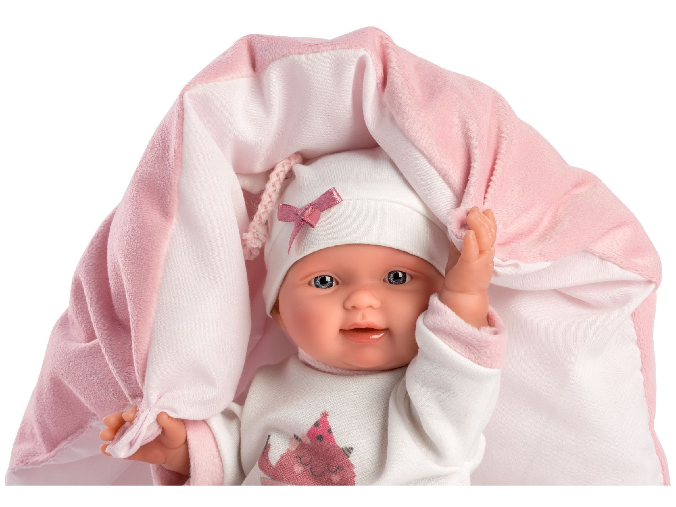 Llorens 26312 NEW BORN HOLČIČKA - realistická panenka miminko - 26 cm