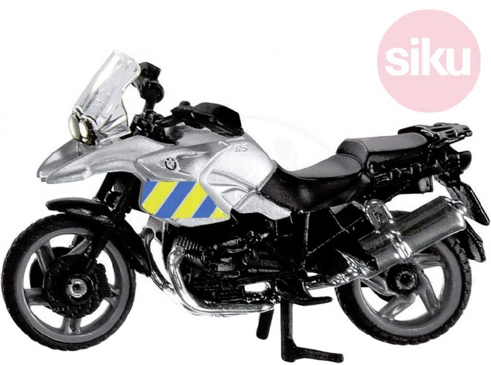SIKU Motorka BMW POLICIE ČR policejní motocykl model kov 1049