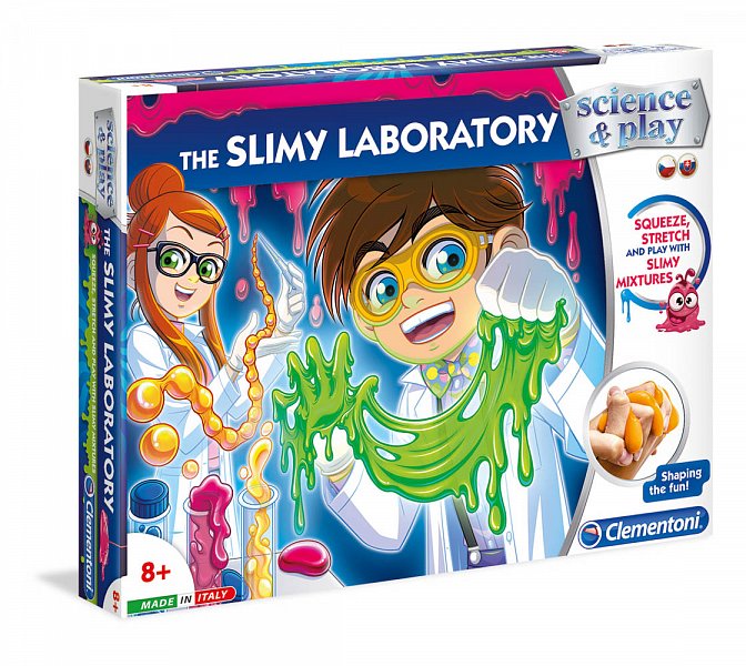 Clementoni Science and Play - dětská laboratoř - Výroba slizu
