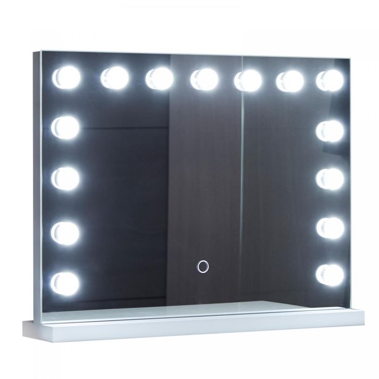 Aquamarin Koupelnové LED zrcadlo Holywood 58 x 43 cm
