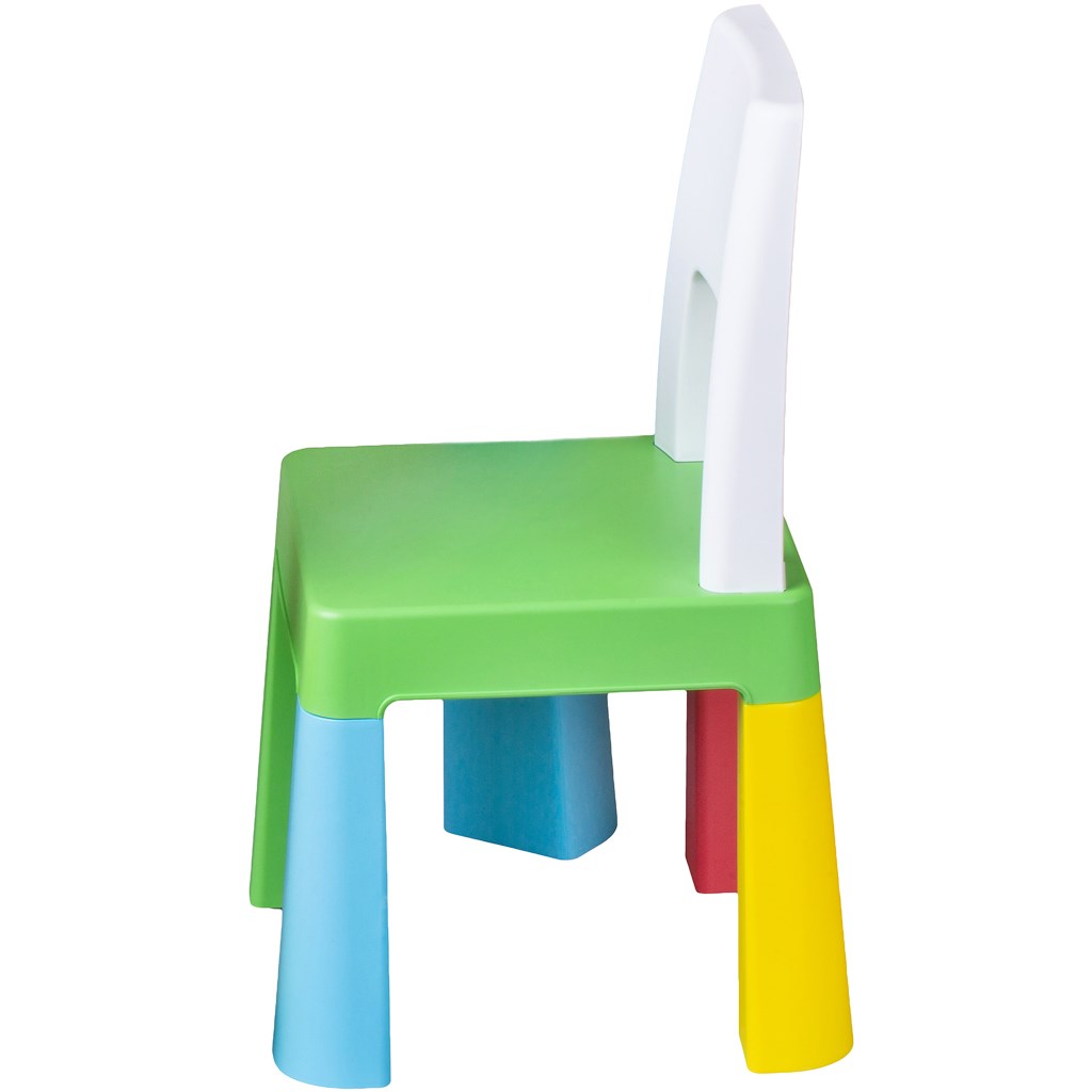 Dětská sada stoleček a židlička - Dětská židlička k sadě Multifun - multicolor