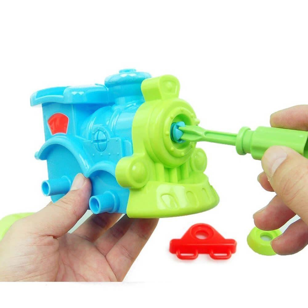 4Leaders Hračky - Šroubovací hračka pro děti - mašinka