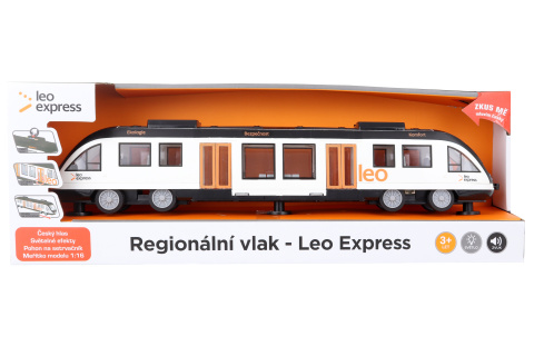 Regio Leo express na setrvačník se světlem a zvukem