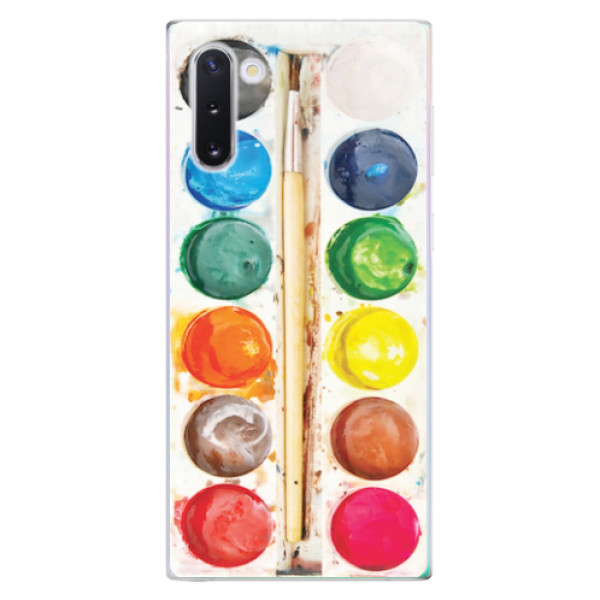Odolné silikonové pouzdro iSaprio - Watercolors - Samsung Galaxy Note 10