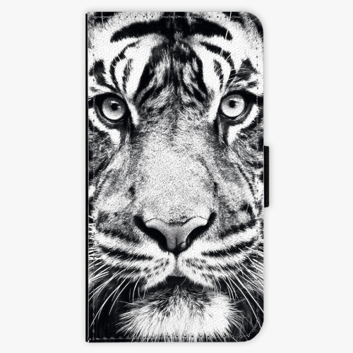 Flipové pouzdro iSaprio - Tiger Face - Lenovo Moto G4 / G4 Plus