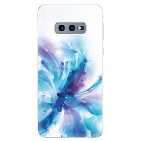 Odolné silikonové pouzdro iSaprio - Abstract Flower - Samsung Galaxy S10e