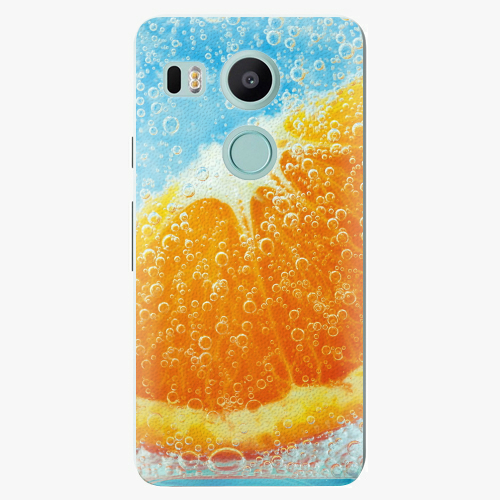 Plastový kryt iSaprio - Orange Water - LG Nexus 5X