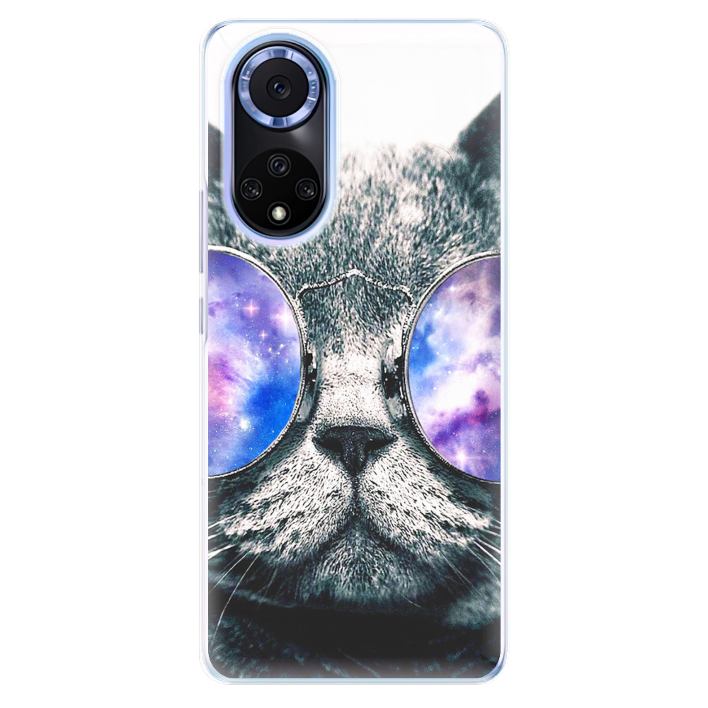 Odolné silikonové pouzdro iSaprio - Galaxy Cat - Huawei Nova 9