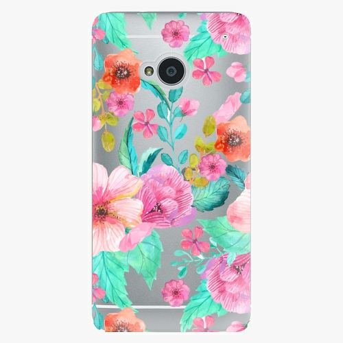 Plastový kryt iSaprio - Flower Pattern 01 - HTC One M7