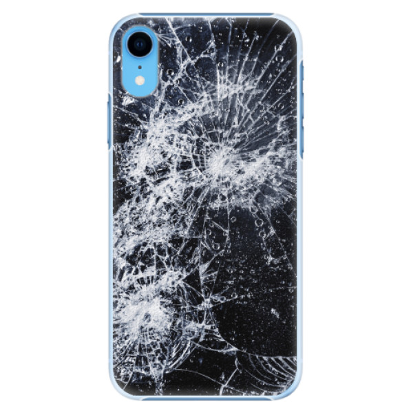 Plastové pouzdro iSaprio - Cracked - iPhone XR