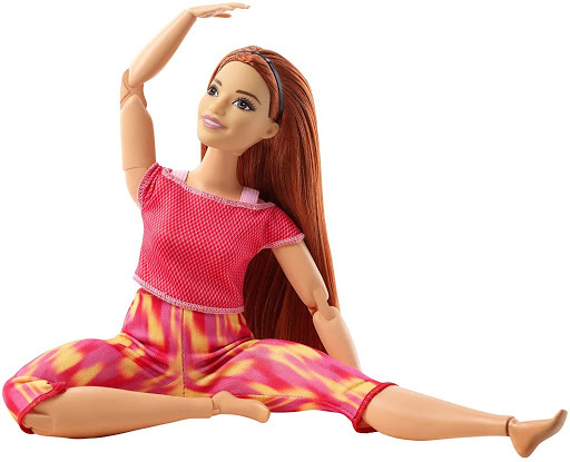 MATTEL BRB Barbie v pohybu 29cm kloubová panenka 4 druhy