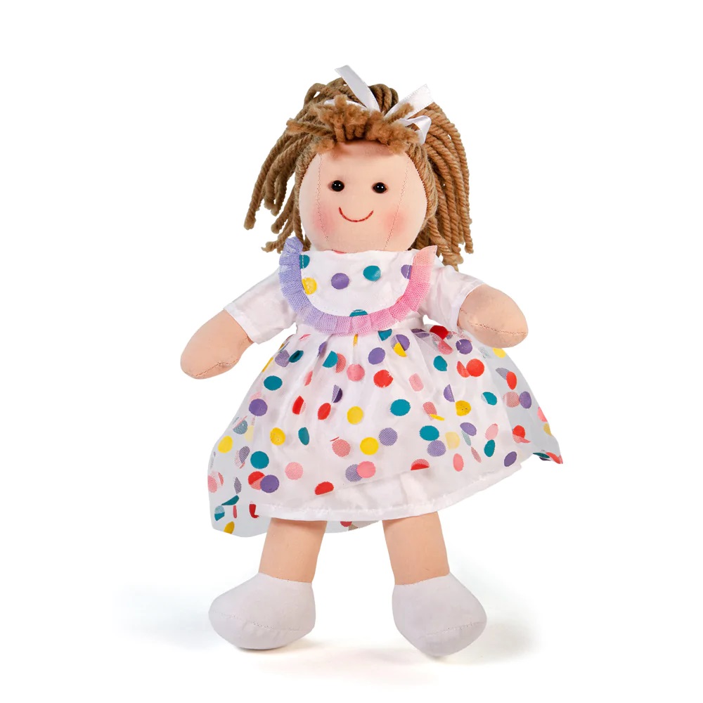 Bigjigs Toys Látková panenka Phoebe 28 cm