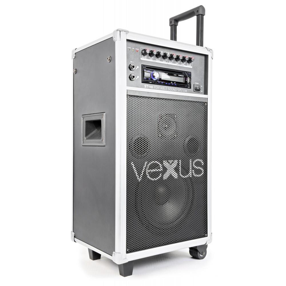 Vexus ST110, mobilní 8" zvukový systém CD/MP3/SD/USB