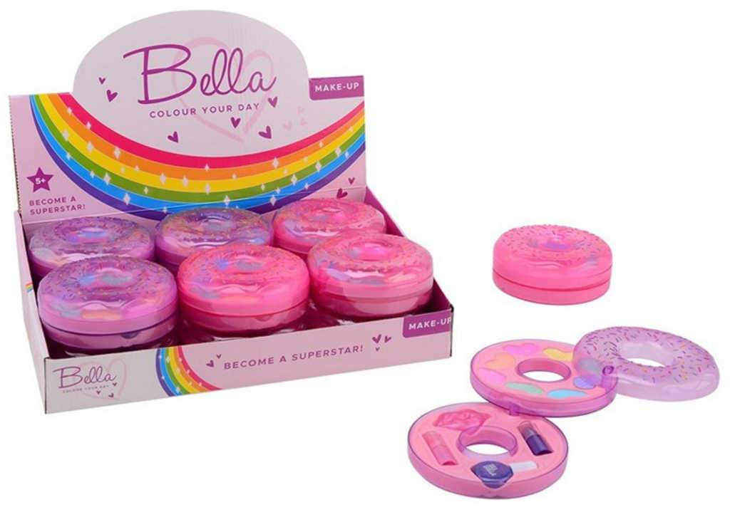 JOHNTOY Make up Bella donut velký šminky líčidla pro děti 2 druhy
