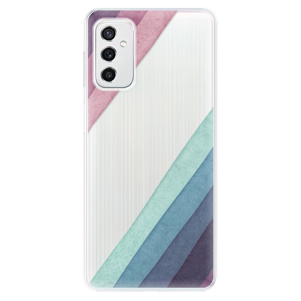 Odolné silikonové pouzdro iSaprio - Glitter Stripes 01 - Samsung Galaxy M52 5G