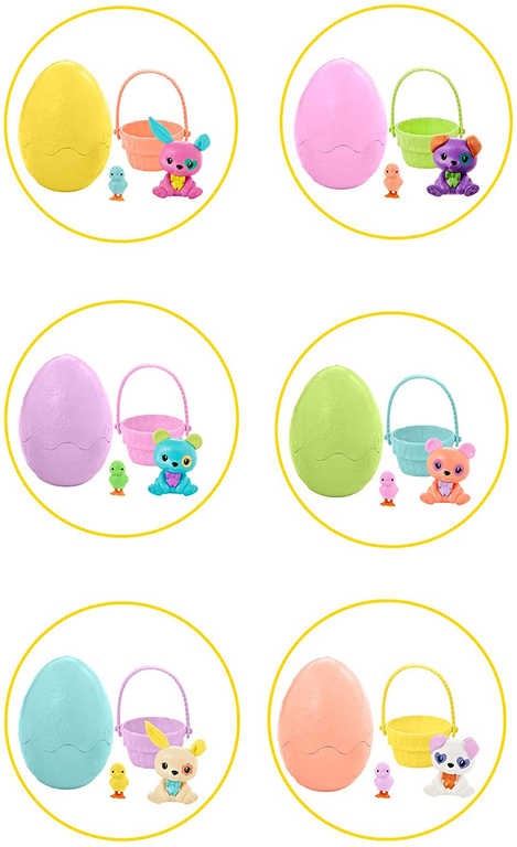 MATTEL BRB Barbie Color reveal set velikonoční vajíčko se zvířátkem a doplňky