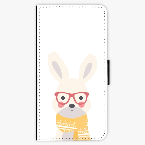 Flipové pouzdro iSaprio - Smart Rabbit - iPhone 7
