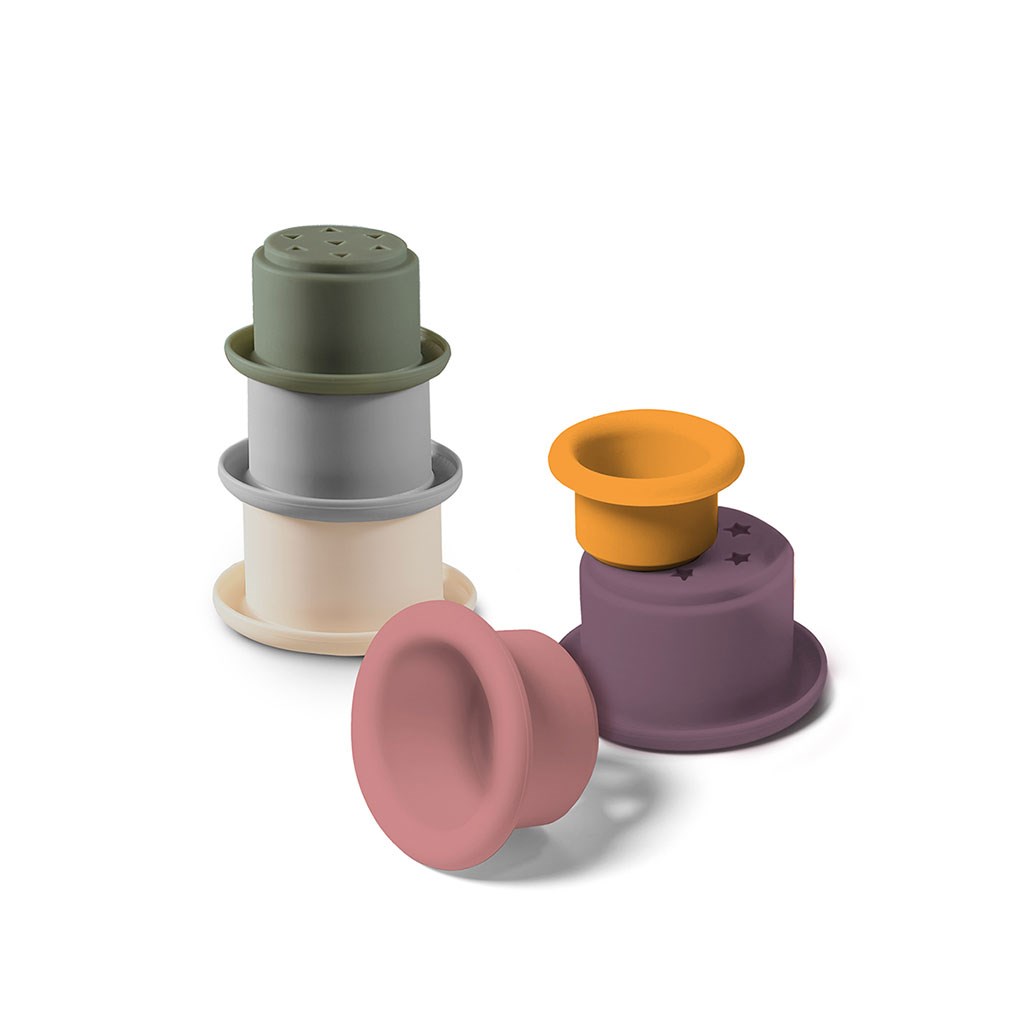 Edukační silikonová hračka do koupele Baby Ono Cupe into cup - dle obrázku