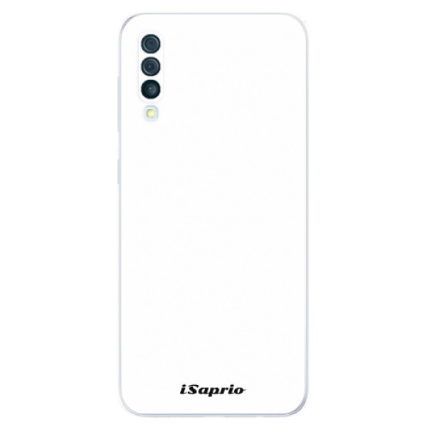 Odolné silikonové pouzdro iSaprio - 4Pure - bílý - Samsung Galaxy A50