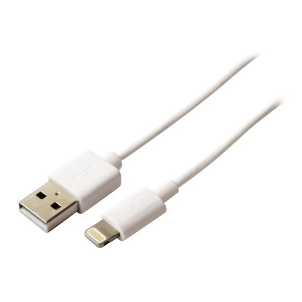 Kabel USB na Lightning Contact (1 m) Bílý