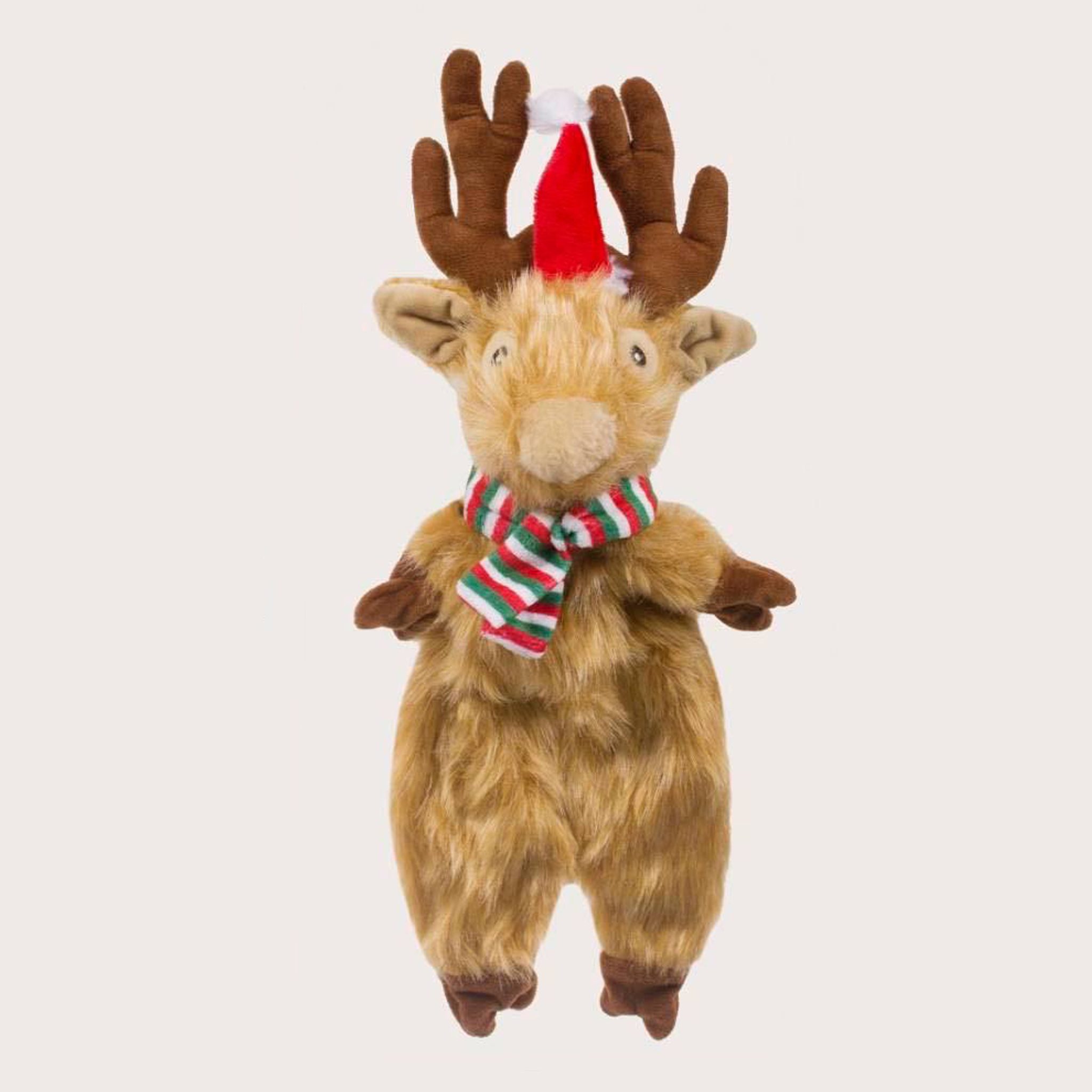 Reedog vánoční sobík, šustící plyšová hračka, 31 cm