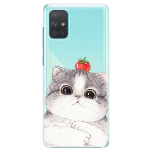 Plastové pouzdro iSaprio - Cat 03 - Samsung Galaxy A71